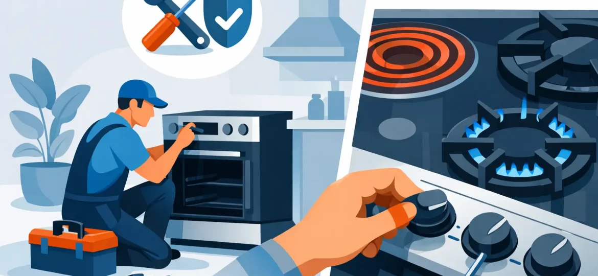 Stove and Cooktop Repair Done Right